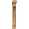 Ekena Millwork Legacy Block Smooth Bracket w/ Offset Brace, Western Red Cedar, 5 1/2"W x 30"D x 42"H BKT0604X30X42LEC05SWR - alternate 3